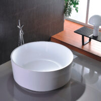 Banheira Redonda Branca Ref.6828