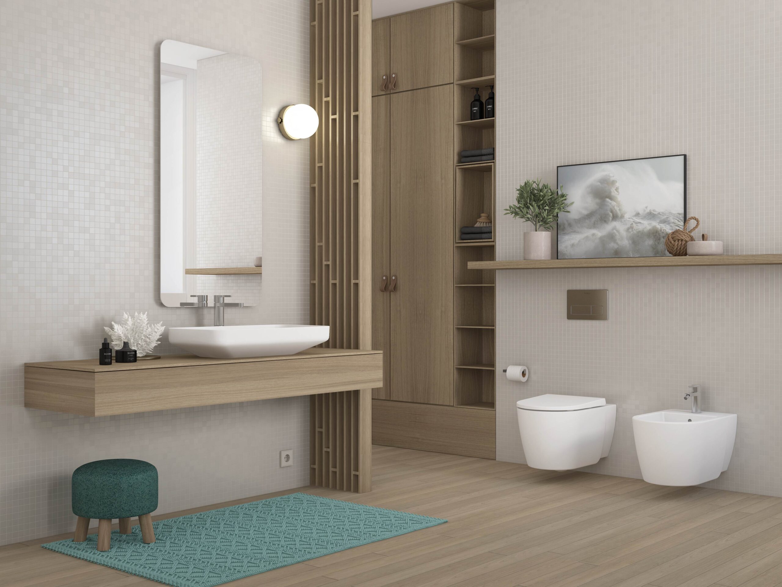 Sanita Coral Suspensa