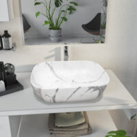 Lavatório de casa de banho Iseo mármore