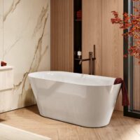 Monocomando de Banheira ao chão Ruby