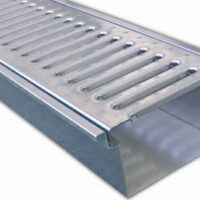 Grelha e canal galvanizado