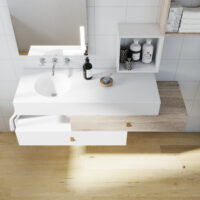 Lavatório de casa de banho Delta